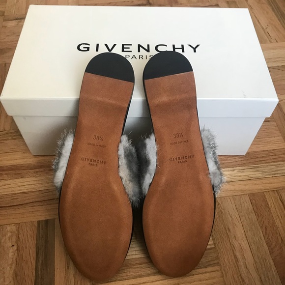 NWT 100% authentic Givenchy Bedford Mink Fur Mule - Picture 8 of 8